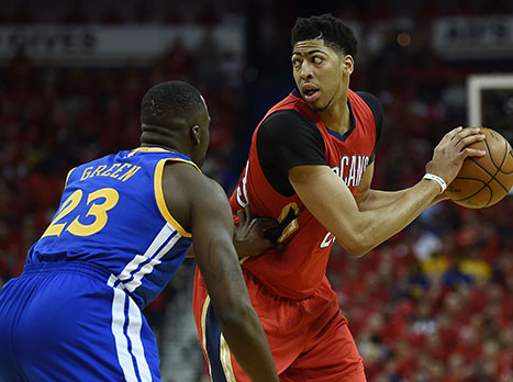 אנתוני דייויס לא עושה נגד גרין חיים קלים (getty)