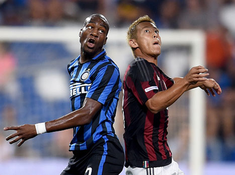 המילאנזיות כבר נפגשו הקיץ בהכנה. הונדה וקונדוגביה (gettyimages)