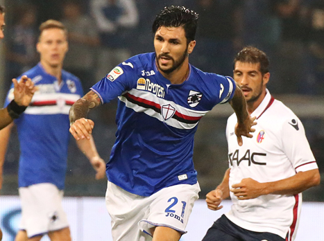 סוריאנו מול בולוניה. סמפדוריה בדרך למעלה (getty)