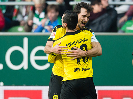 דורטמונד חוגגת. הצהובים-שחורים לא עוצרים (getty)