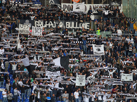 אוהדי ספציה באולימפיקו (Getty)