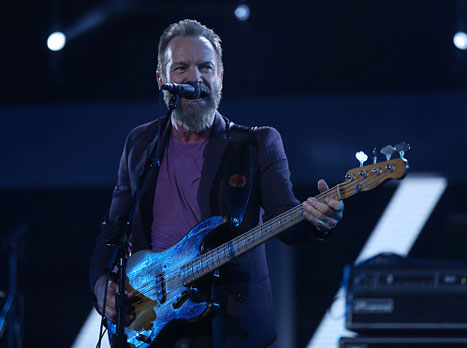 סטינג הופיע במחצית (GETTYIMAGES)
