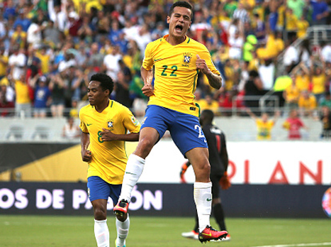 קוטיניו בטירוף. ברזיל סוף סוף הרשימה (getty)