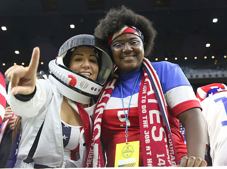 האמריקאים נהנו מאירוח הקופה (GETTYIMAGES)