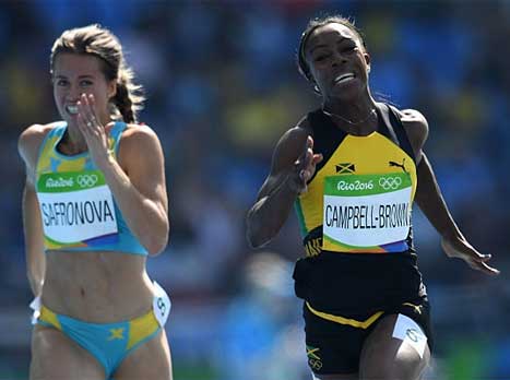 קמפבל בראון במוקדמות, היום (Getty)