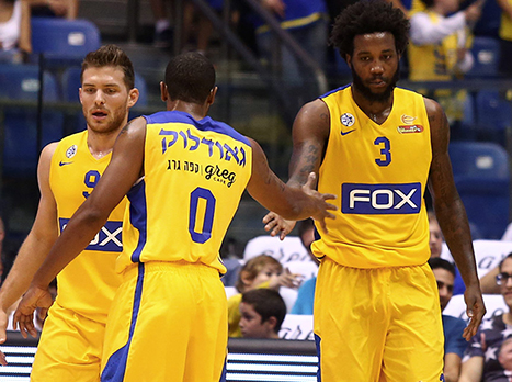 המבחן הכי גדול של מכבי ת"א העונה (צילום: אלן שיבר)