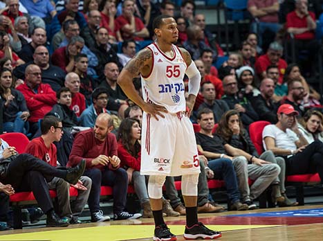 ג'רלס בהלם. עוד הפסד לאדומים (צילום: מנהלת הליגה)