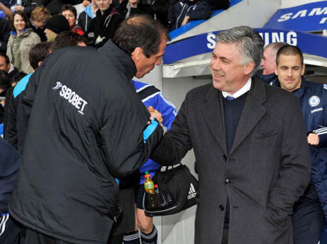 זולה עם אנצ'לוטי. עזב את פארמה בגללו (Getty)