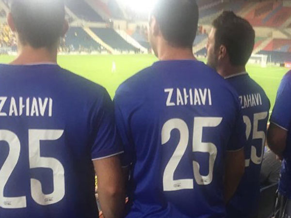 אוהדי מכבי הפכו לאוהדי גוואנגז'ו (מתוך: אינסטגרם)
