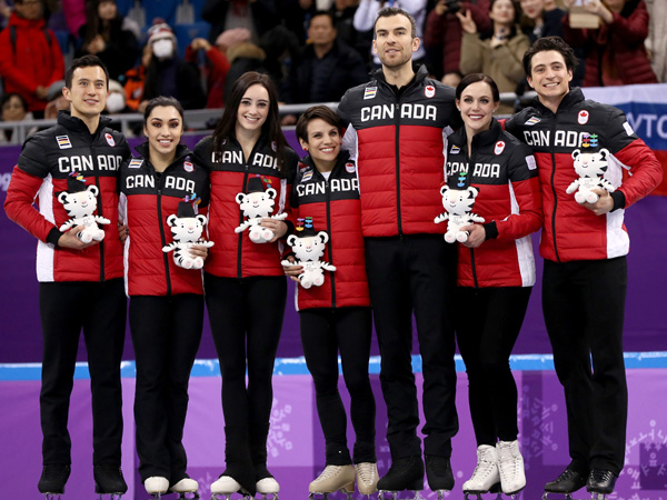 הצמד הקנדי סידר זהב בהחלקה אומנותית (getty)