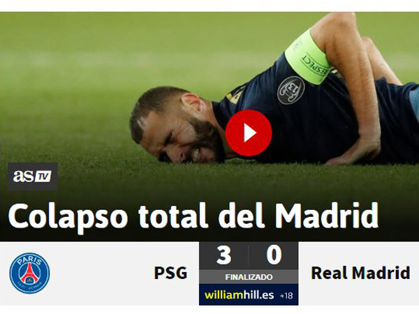 "קריסה מוחלטת". הכותרת של ה"אס"