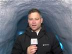 הישר ממערת הקרח: צפו בדיווח מאיסלנד