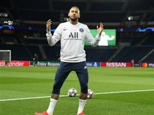 ניימאר התכונן למשחק גדול (getty)