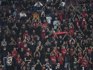 אווירה מתוחה מאוד באצטדיון (ברני ארדוב)