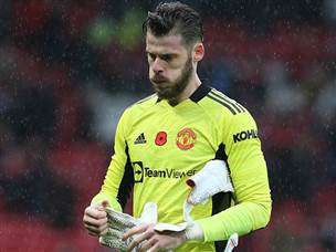 גם לדויד דה חאה, שרשם הופעה טובה וירד מנוצח (getty)