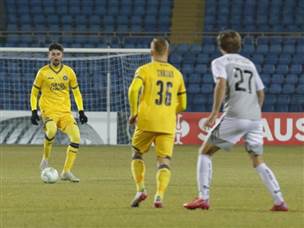 המחצית השנייה היתה רחוקה ממה שבצוות המקצועי מצפים מהשחקנים (צילום: האתר הרשמי של מכבי תל אביב)