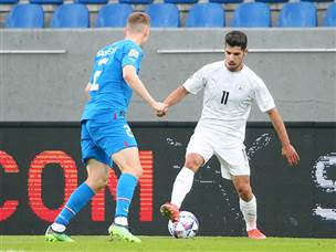 עשה צרות בצד הימני של ההגנה. סולומון (אודי ציטיאט)