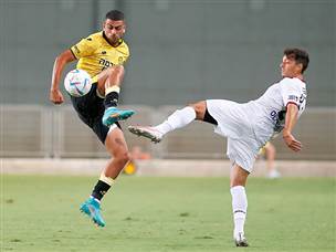 אחרי ההפסקה המשחק נרגע