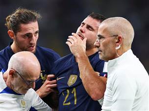 פציעה מדאיגה ומוקדמת ללוקאס הרננדז (Getty)