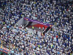 ממשיכים בקטאר. האוהדים הארגנטינאים (GETTY)