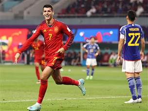 מוראטה מצא את הרשת ראשון (getty)