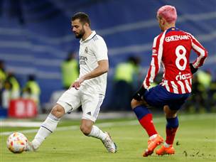 נאצ'ו והחברים התקשו מול הגנת אתלטיקו (Florencia Tan Jun/Getty Images)