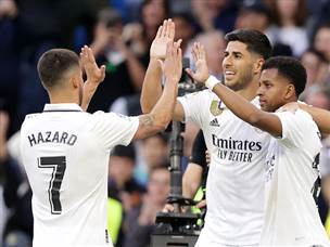 וגם אסנסיו, במשחק נהדר, אשתתף בחגיגה (Gonzalo Arroyo Moreno/Getty Images)