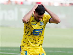 והיתה קרובה גם לשער שני (צילום: אלן שיבר)