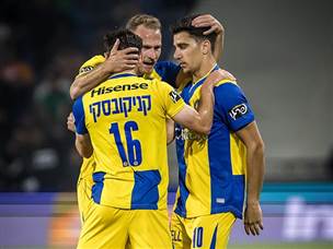 עם שער יתרון של קניקובסקי (צילום: אלן שיבר)