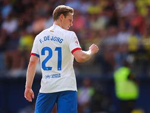 דה יונג הכפיל את היתרון (GETTY)