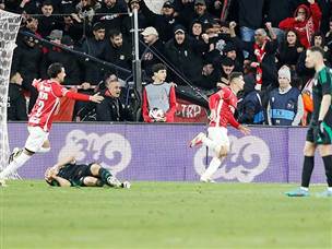 ופינאלה מושלם בחצי השני (צילום: אלן שיבר)