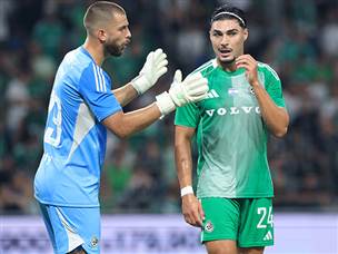 ירמאקוב הרשים בין הקורות (צילום: אלן שיבר)