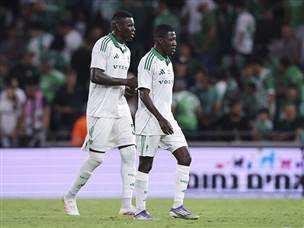 ומכבי פספסה בעוד משחק גדול (צילום: מאור אלקסלסי)