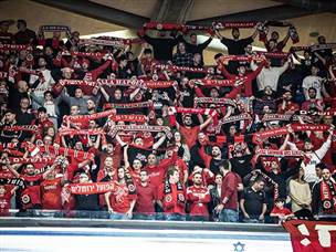 אוהדי האורחת חוגגים (אלן שיבר)