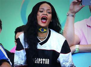 הייייי, גם אני הייתי פה. ריהאנה (gettyimages)