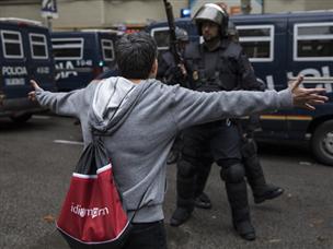 ברחובות העיר היו מהומות ענק (getty)