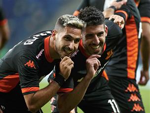 דז'ה וו לסיבוב הראשון. אלמוג בוזגלו ויונתן כהן בעננים (צילום: אלן שיבר)