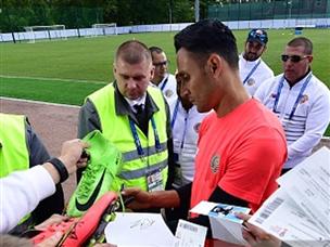 הוא ועוד עשרה. נבאס באימון קוסטה ריקה (getty)