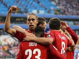 פולסן סידר לדנמרק ניצחון (Getty)