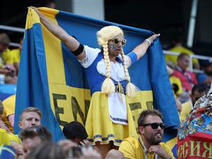 לפחות מבחינת האוהדים, מגיע לשבדיה לעלות (Getty)