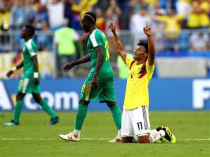 מהפך: קולומביה ראשונה אחרי 0:1 על סנגל