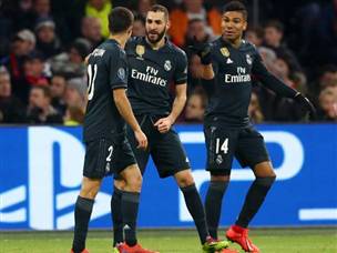 ריאל הייתה גדולה על אייאקס (Lars Baron, Getty)