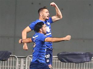 עומר אצילי עלה מהספסל ושינה את המשחק (צילום: אלן שיבר)