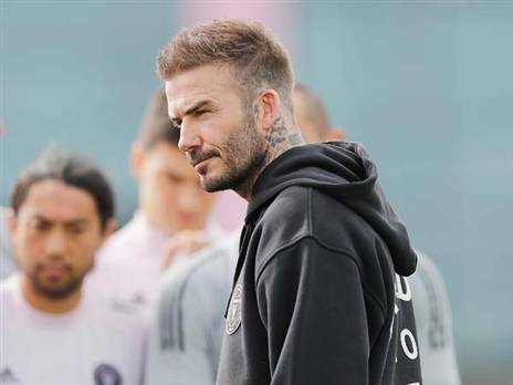 בקהאם. עונת בכורה לקבוצה שלו בליגה (Getty)