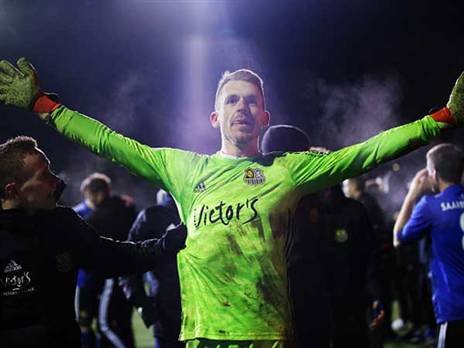 השוער באטס אחרי ההעפלה הגדולה (getty)