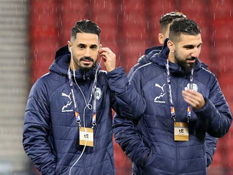 לצד דאבור במדי הנבחרת (getty)