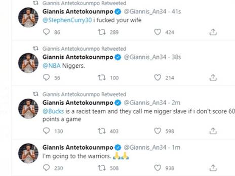 (הטוויטר הרשמי של יאניס)