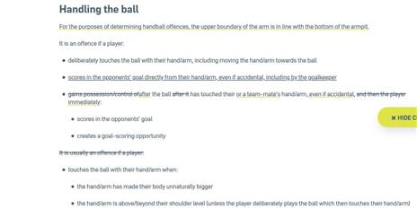 "גם אם הנגיעה לא מכוונת". הסעיף הרלוונטי בחוקה