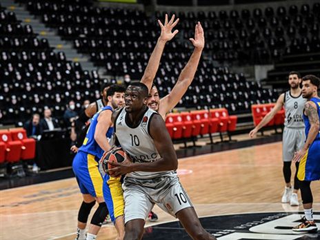 פאל. לא הייתה למכבי תשובה אליו (Getty Images)
