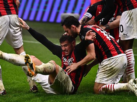 חגיגה אדירה של המילאנזים. (GETTY)